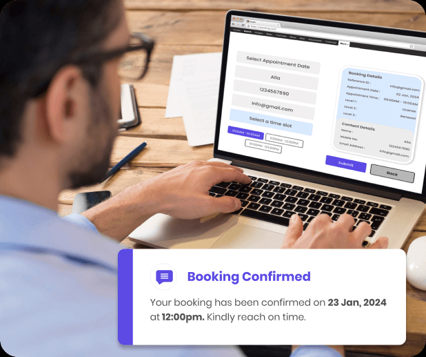 codeplus online booking system 1